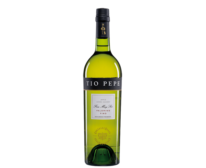 Botella de Tío Pepe 1858